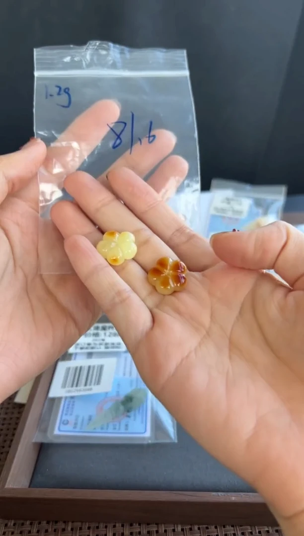 蜜蜡颈饰未镶嵌704号买断多样性发一