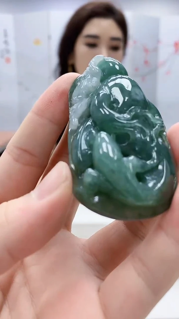 定制翡翠未镶嵌4829bb-毛货挂件10