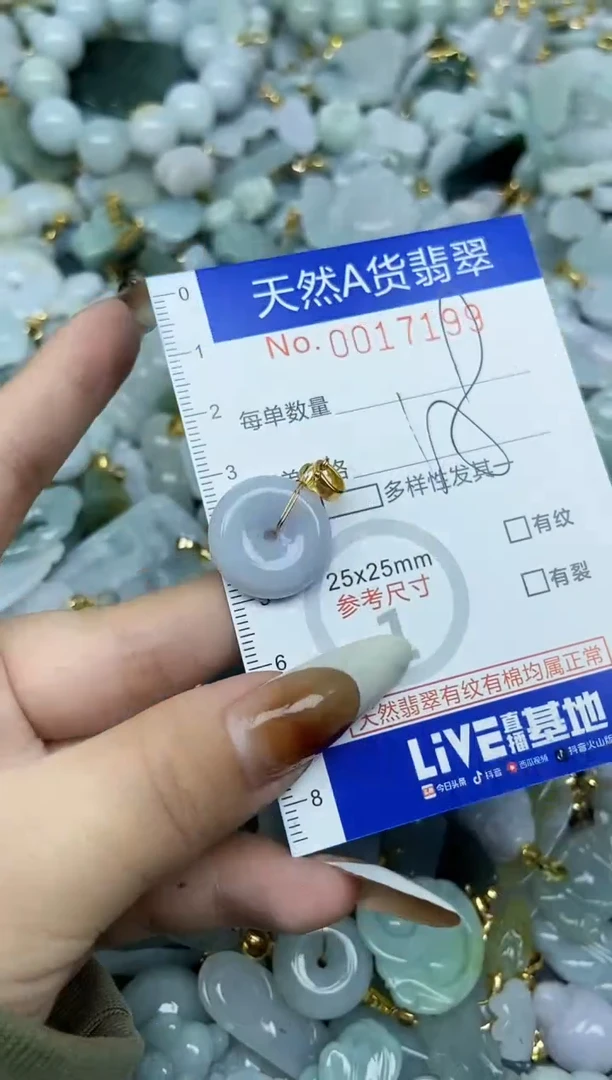 【闪购商品】翡翠颈饰未镶嵌天然A货翡翠