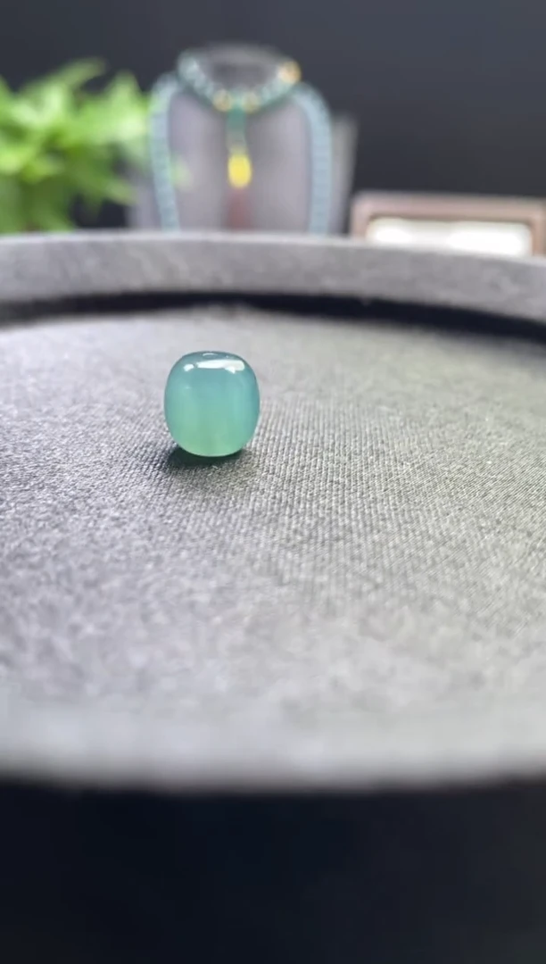 未镶嵌手链翡翠散珠卡10mm左右老型珠