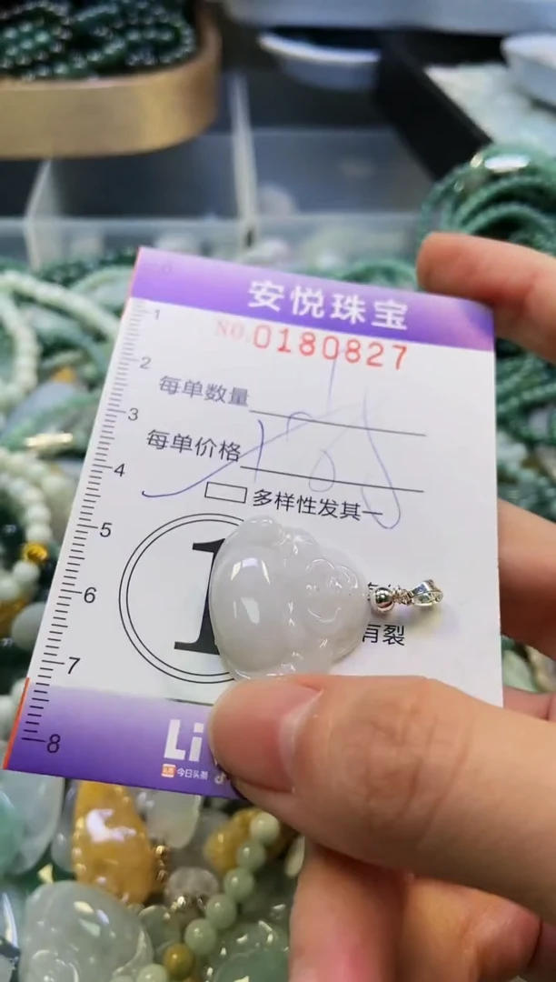 翡翠未镶嵌颈饰闪购0180827多样性发其一