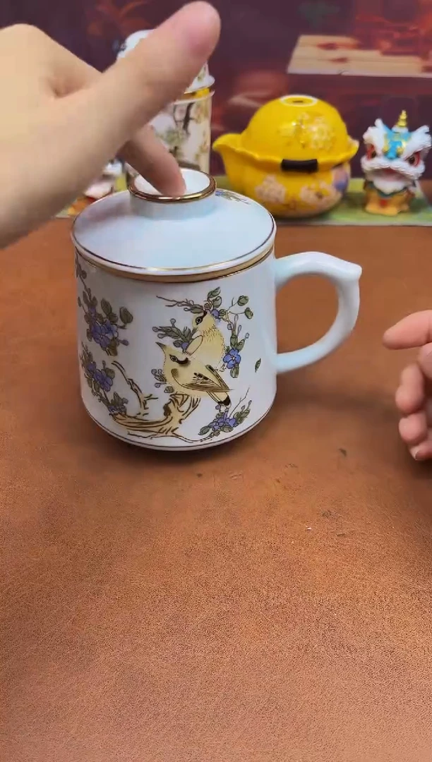 陶瓷茶具摆件旅行套组