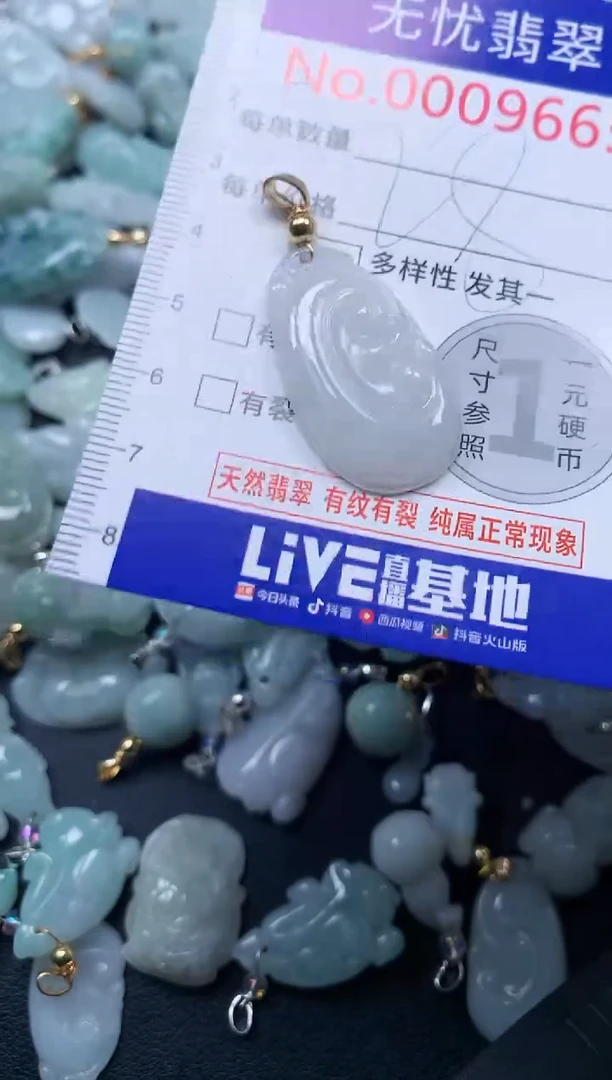 颈饰未镶嵌翡翠9665