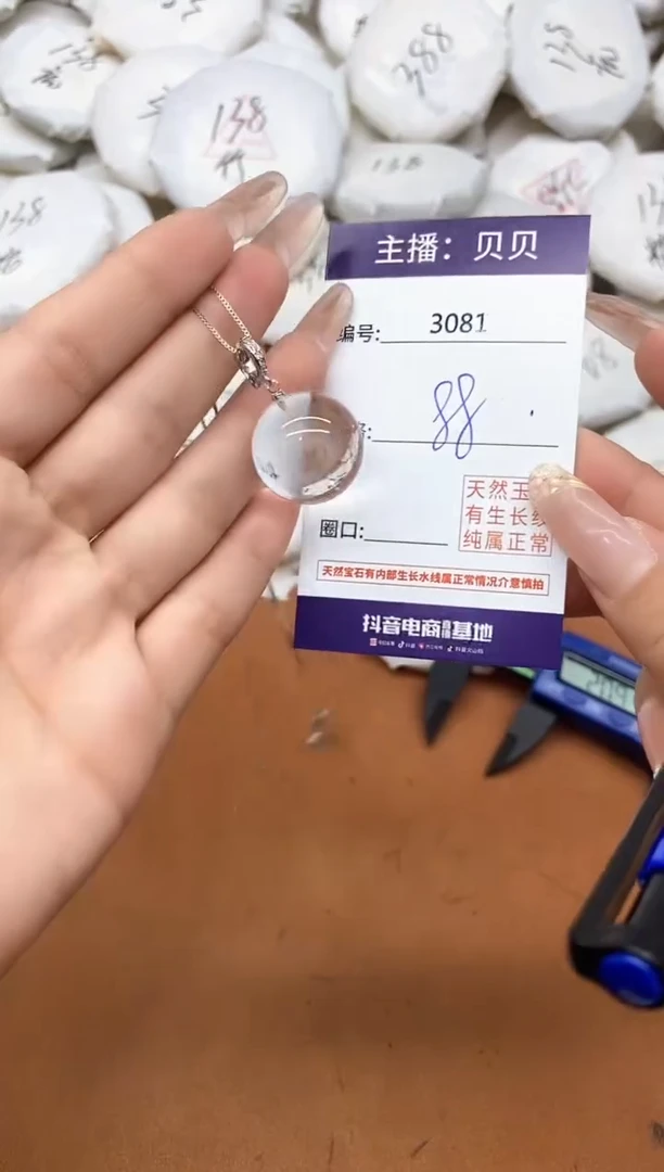 未镶嵌颈饰水晶3081吊坠