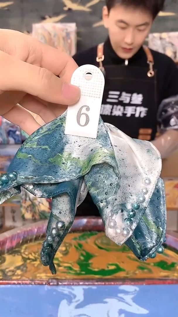 钟*娟福利方巾 6 手工漂漆 默认微瑕 完美主义勿拍