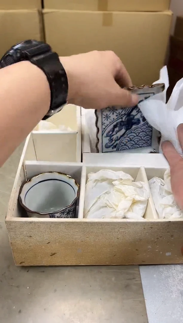 瓷片419四聚宝缘海陶精选
