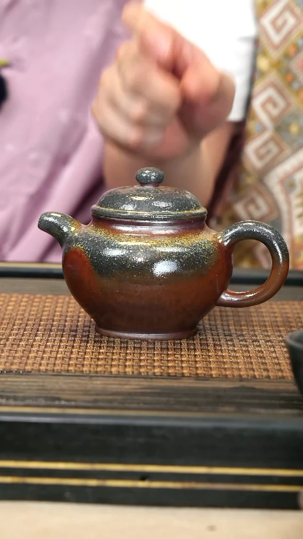 紫砂壶GFY26宜兴紫砂《松木·大掇知》