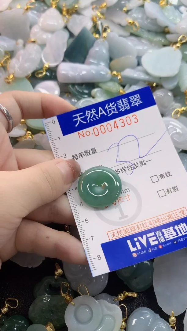 颈饰未镶嵌翡翠天然a货翡翠