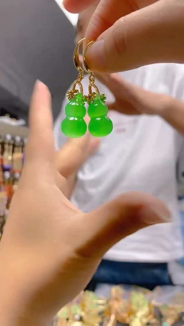 【闪购商品】玛瑙/玉髓耳饰合金050玛瑙耳饰