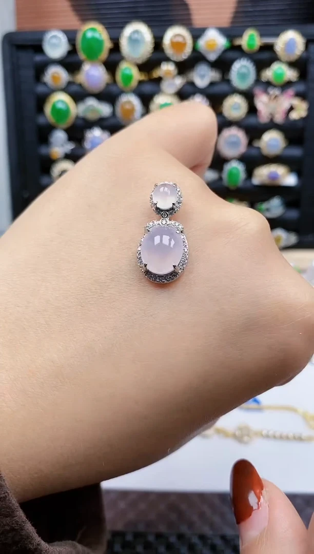 银S925镶嵌戒指翡翠54