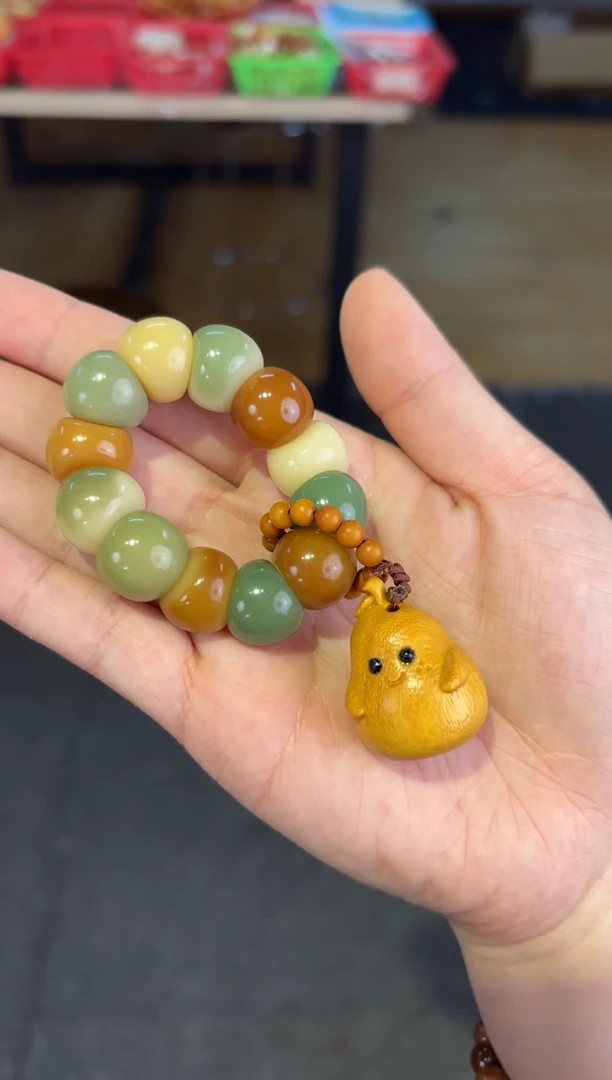 【闪购商品】菩提根/象牙果吊坠   14mm菩提根木有压力手捻