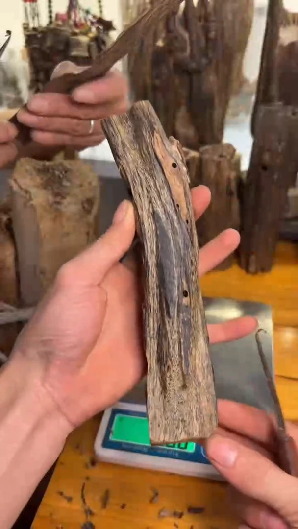 沉香沉香碎屑金·沙叶品种74克