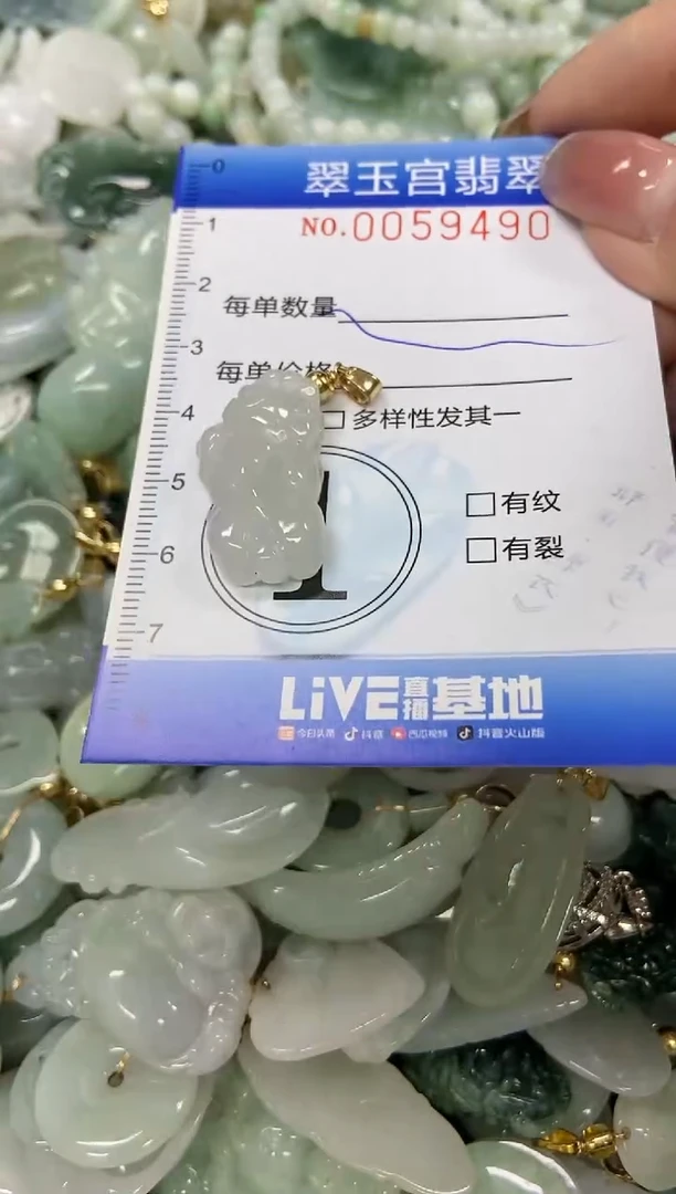 【闪购商品】翡翠颈饰未镶嵌闪购0059490