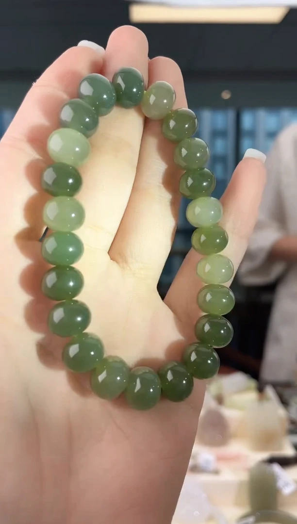 未镶嵌手链和田玉手串 无