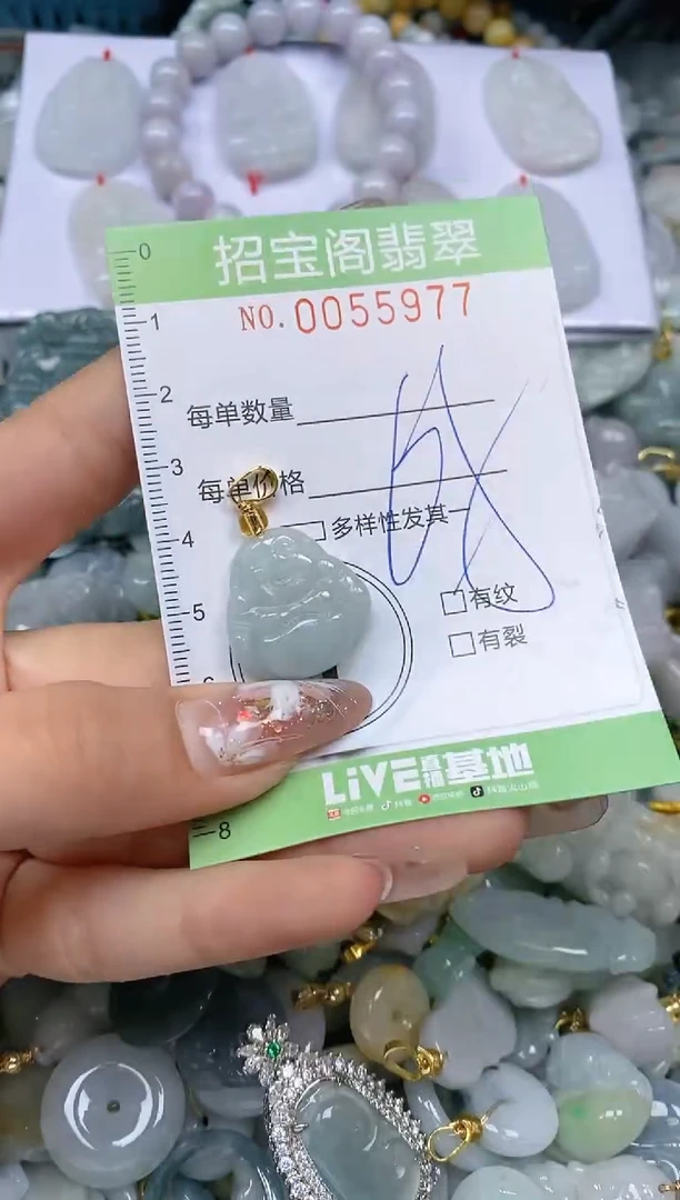 【闪购商品】翡翠颈饰未镶嵌闪购商品0055977