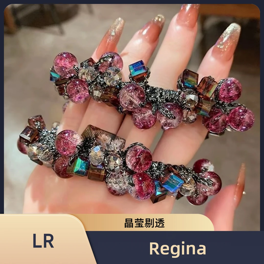 La Regina/瑞吉娜【水晶之恋】日韩原创设计气质甜美风发圈发绳