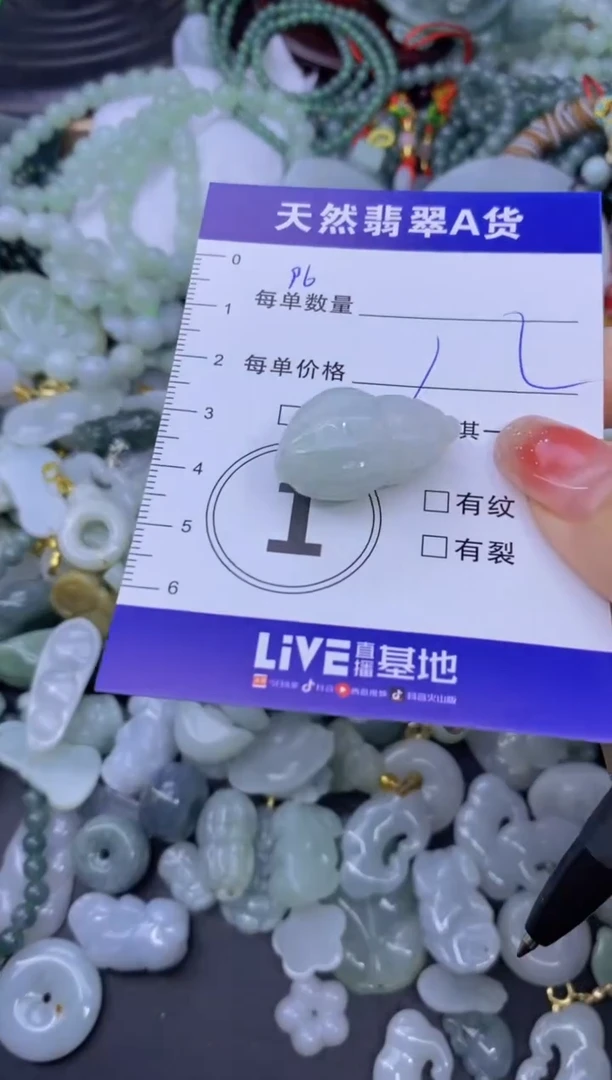 颈饰未镶嵌翡翠天然翡翠A货批量多样性发一件