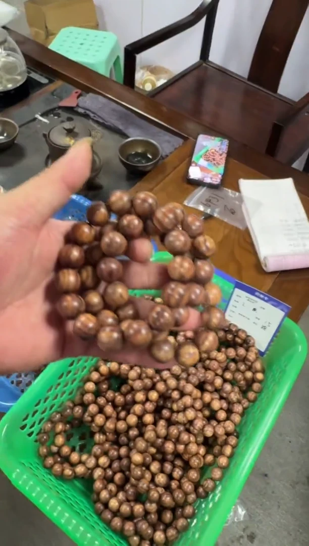 手串/手链黄花梨/降香黄檀58米1.5规格原汁原味海黄手串