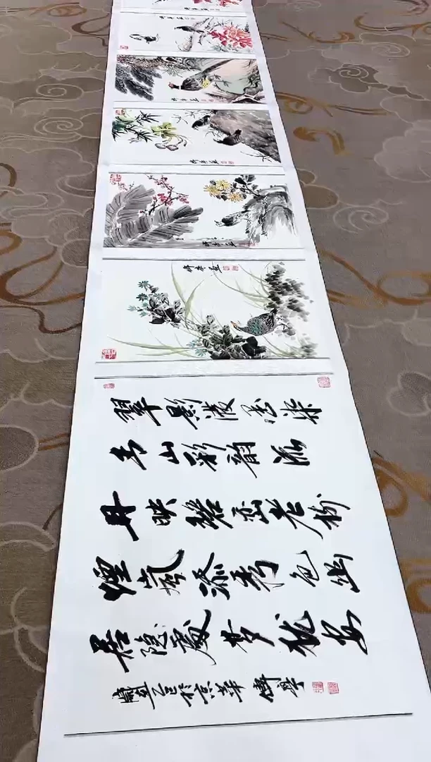 国画张传亭老师的作品3