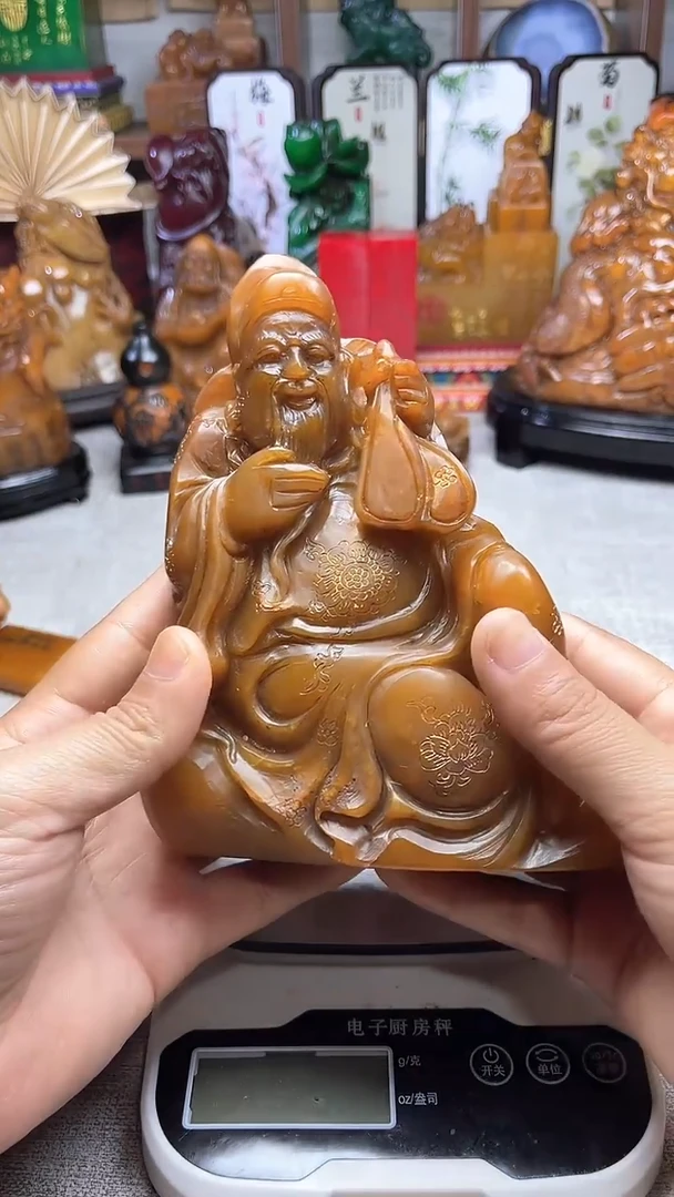 寿山石印石纯天然石料