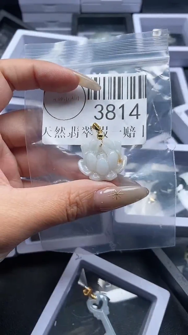 颈饰未镶嵌翡翠3814