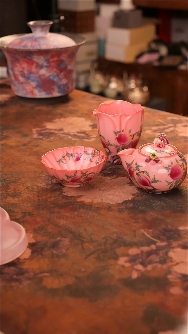 【闪购商品】陶瓷茶具（无礼盒无茶盘）@@A11264