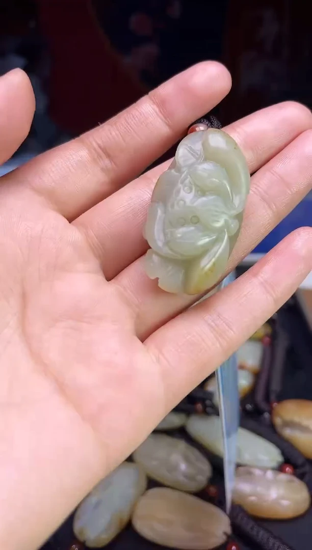 颈饰未镶嵌和田玉123