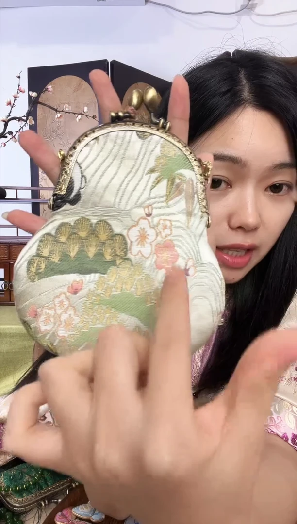 刺绣古典头饰步摇女清新发簪原创设计简约饰品民族风可爱