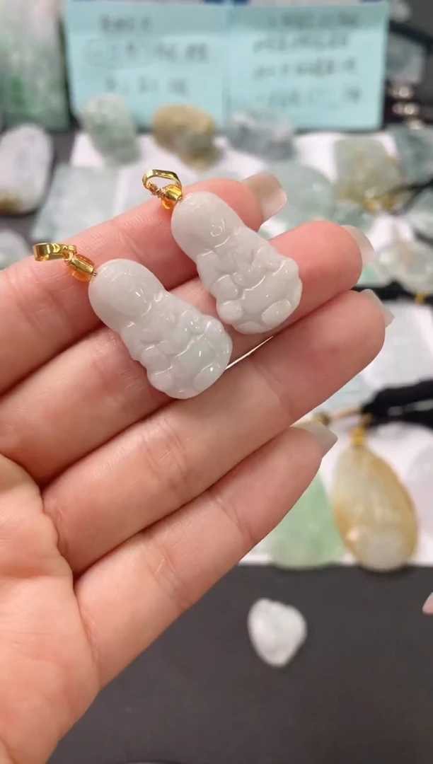 吊坠(不含链)未镶嵌翡翠多样性发其一