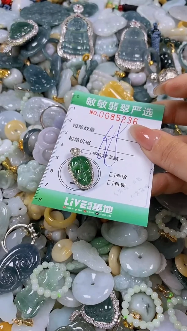 【闪购商品】翡翠颈饰未镶嵌闪购商品0085236