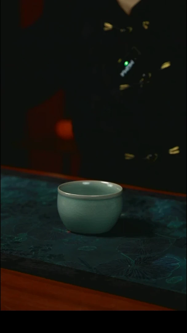 缸杯 仿古 支钉 开片 一级品