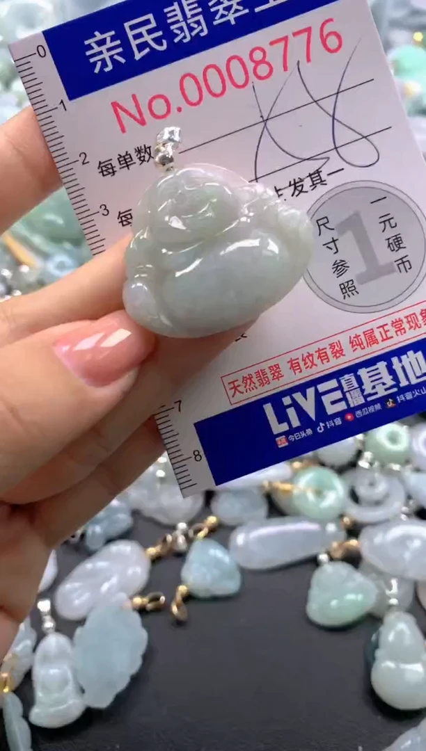 颈饰未镶嵌翡翠8776