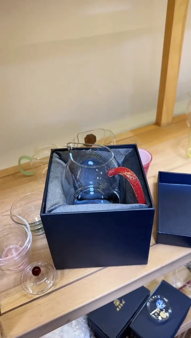 【闪购商品】红金泰然公道杯带盒