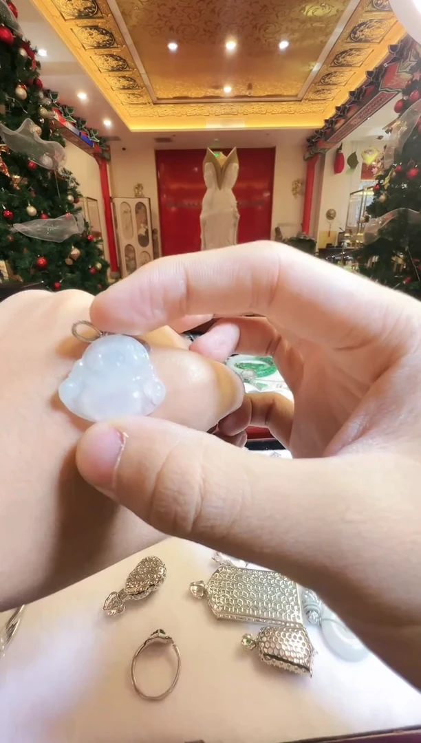 【闪购商品】翡翠吊坠(不含链)未镶嵌翡翠