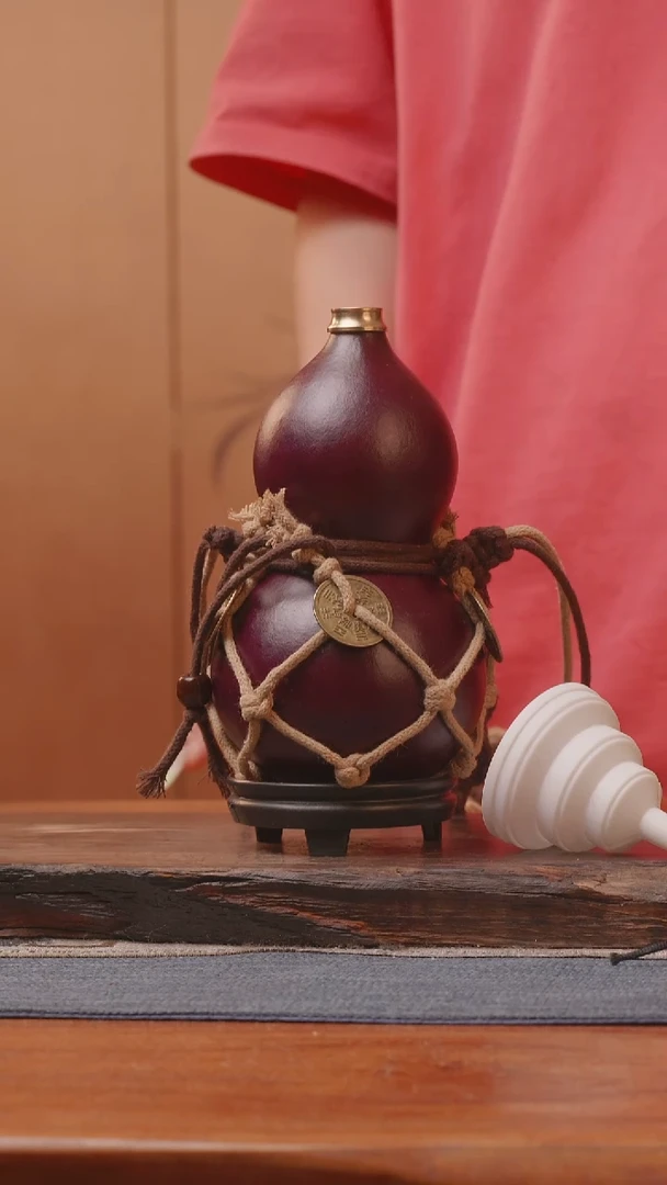 1009号精品大漆葫芦防腐防渗装水茶酒