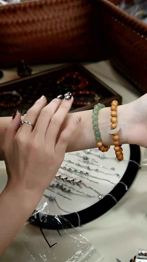 未镶嵌库克手串孤品手串-默认微瑕