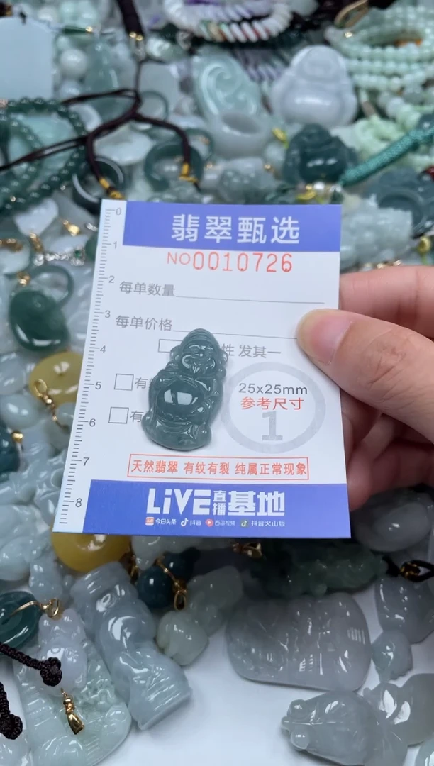 颈饰未镶嵌翡翠10726