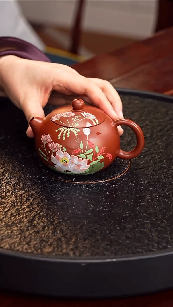 茶壶紫砂HMX 西施29 朱泥 230毫升