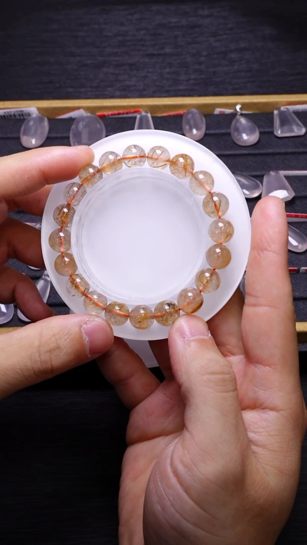 【闪购商品】水晶单圈未镶嵌Q009铜发晶单圈9mm