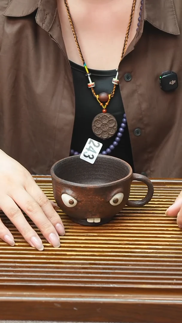 粗陶手工手做茶具