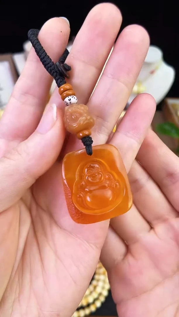 琥珀未镶嵌珠宝奇石柒月