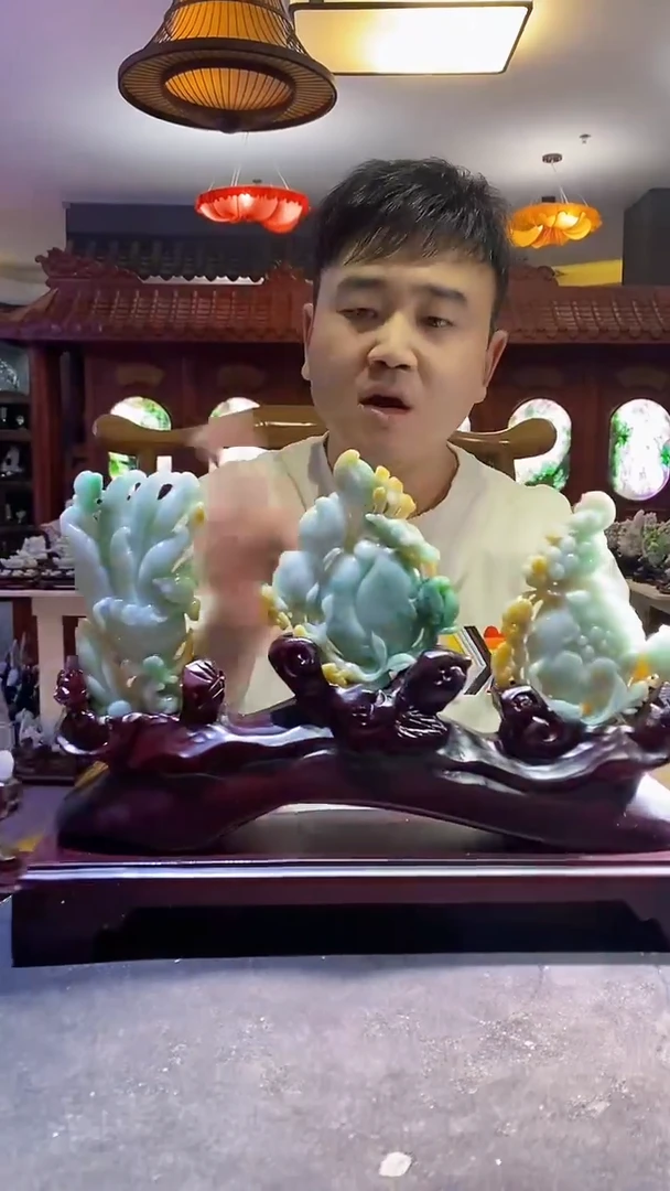 未镶嵌定制翡翠03/1110/W/福禄寿