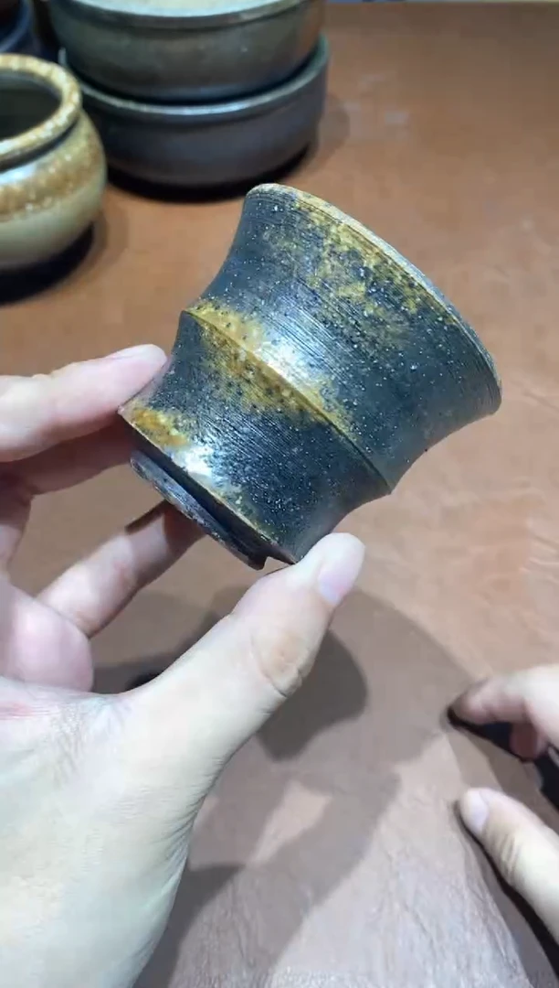 奢瓷/瑞寅柴烧茶器（杯子）090
