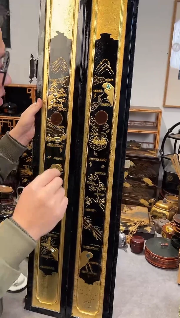 金莳绘 挂屏 大漆漆器大漆漆器