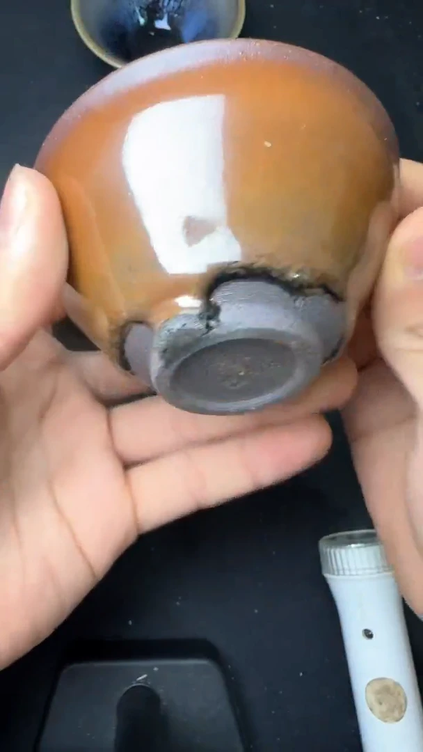 【闪购商品】茶盏建窑建盏微瑕茶器110