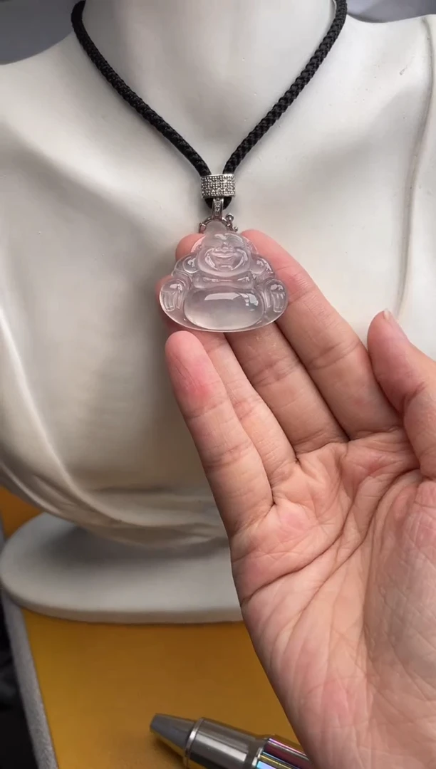 翡翠未镶嵌吊坠(不含链)佛公 26.5 33 6.1