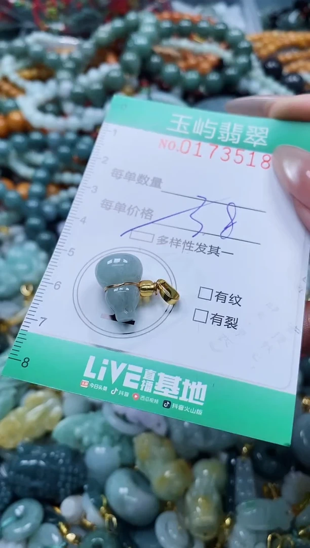 翡翠未镶嵌颈饰闪购0173518多样性发其一