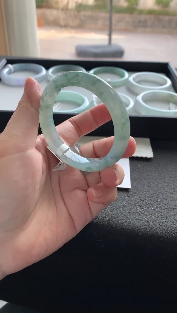 未镶嵌手镯翡翠53.2正圈Y2603买断