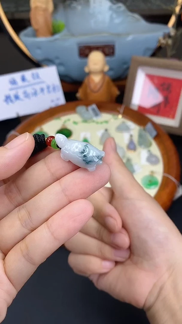 吊坠(不含链)未镶嵌翡翠吊坠多样性发其一@@CMT1546