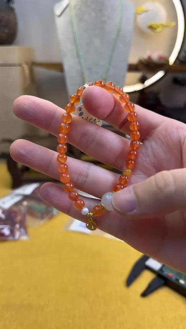 未镶嵌手链玛瑙/玉髓货号1514